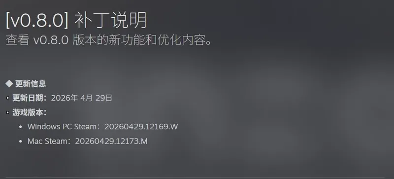 《inZOI》0.8版本重大更新发布