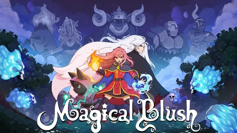 《魔法腮红》俯视角动作冒险游戏