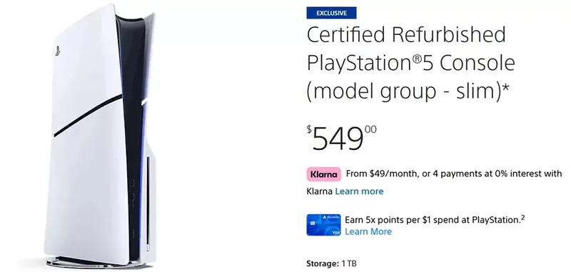 《PS5Slim》官方翻新版涨价