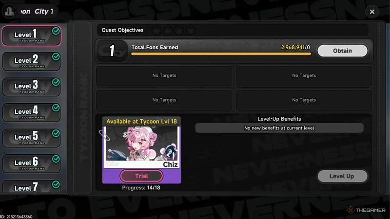 《NevernessToEverness》完全觉醒Chiz攻略