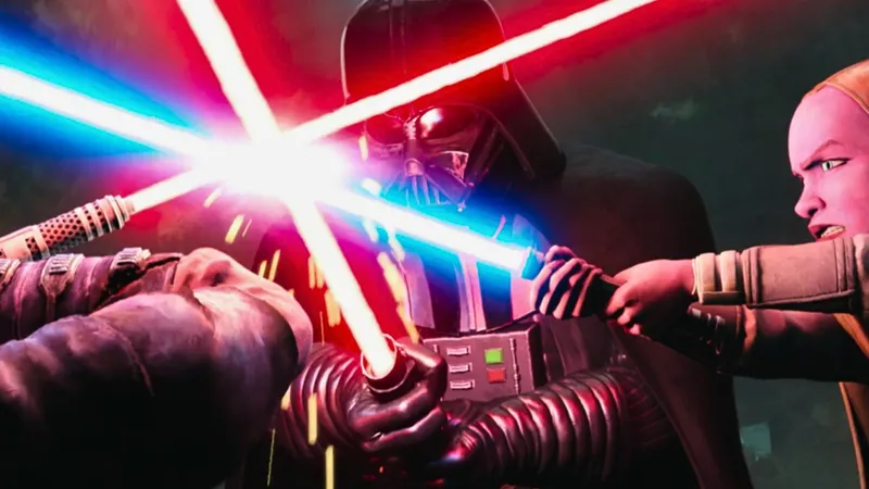 《StarWars:Maul-ShadowLord》达斯·维达登场-揭示摩尔与维达之间的暗潮