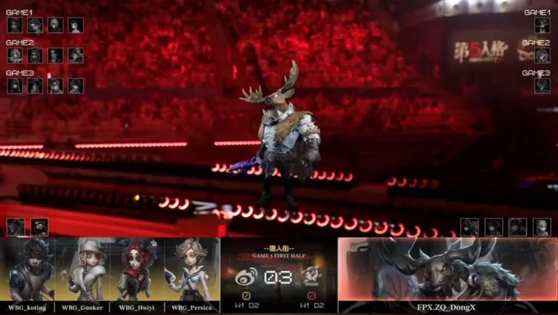 《第五人格》COA9全球总决赛FPX.ZQ逆转北京WBG