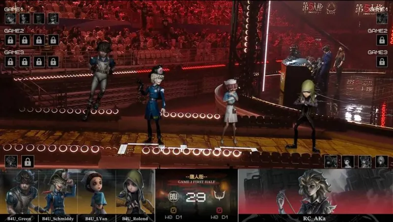 《第五人格》COA9赛事RC双监管首胜晋级八强