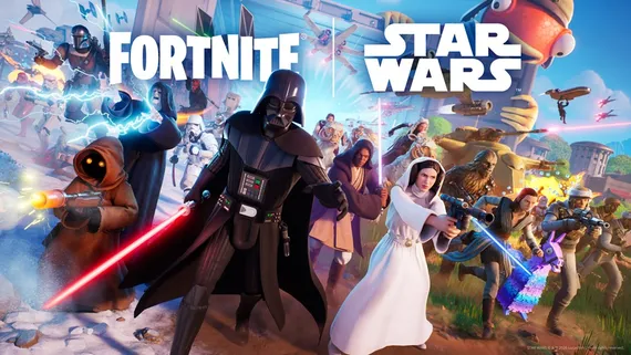 Epic与迪士尼推出最大规模星战IP工具集-助力创作者打造Fortnite星战游戏