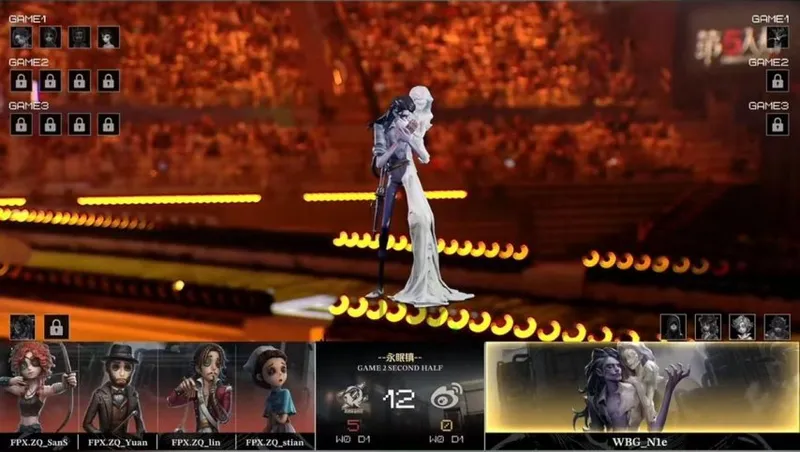 《第五人格》COA9全球总决赛FPX.ZQ逆转北京WBG