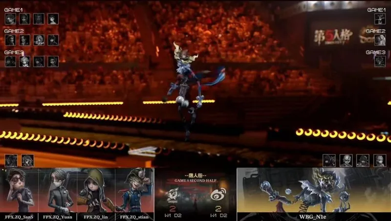 《第五人格》COA9全球总决赛FPX.ZQ逆转北京WBG