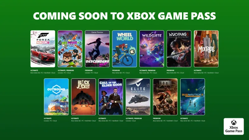 《极限竞速：地平线6》领衔GamePass5月游戏阵容
