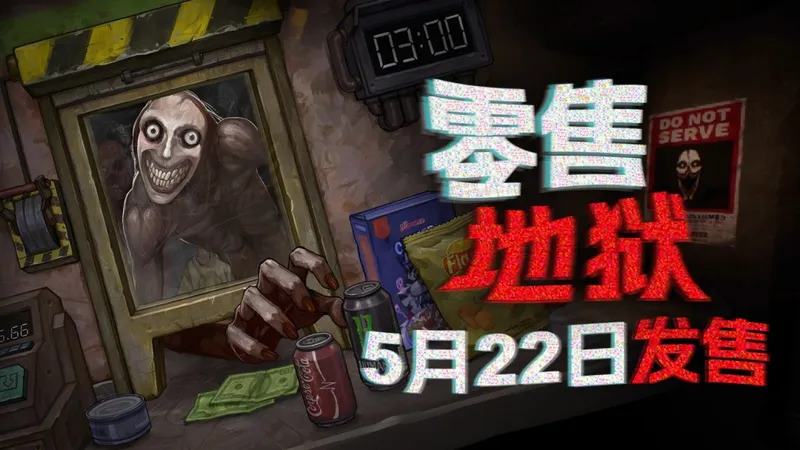 《零售地狱》发售倒计时-商店管理与心理恐怖融合体验