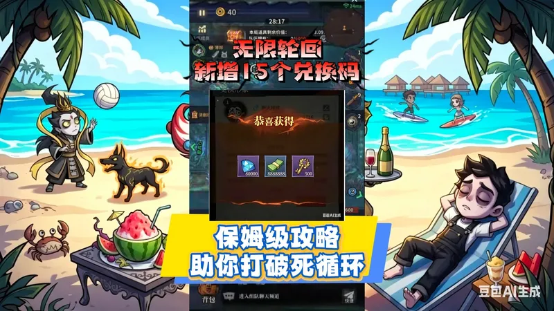 无限轮回新增15个兑换码，保姆级攻略，助你打破死循环