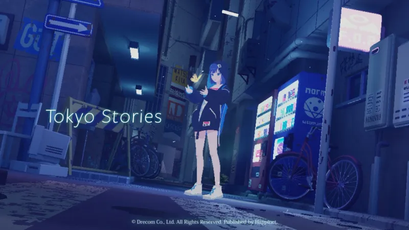 《TokyoStories》空无东京冒险游戏-Happinet发行亮相BitSummit