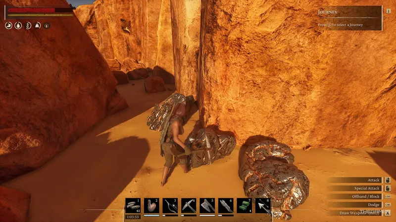 《ConanExilesEnhanced》铁矿石获取指南
