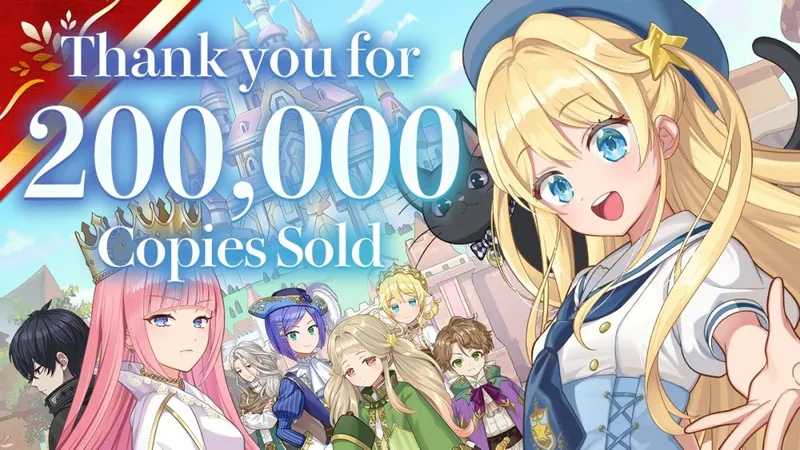 《梦幻魔法公主》销量突破20万-Steam好评率高达96%