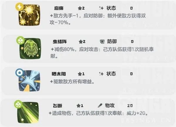 《洛克王国世界》绒仙子配招推荐