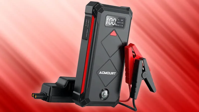 AcmountP100无线汽车应急启动电源-亚马逊特惠仅售29.99美元