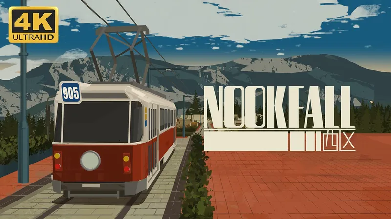 【NOOK FALL：西区】4K 最高画质 全流程通关攻略 复古美术风格治愈游戏 - NOOK FALL：West Town