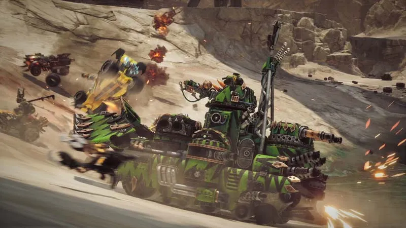 《Warhammer40,000:SpeedFreeks》5月21日登陆Xbox-战斗赛车与创造模式