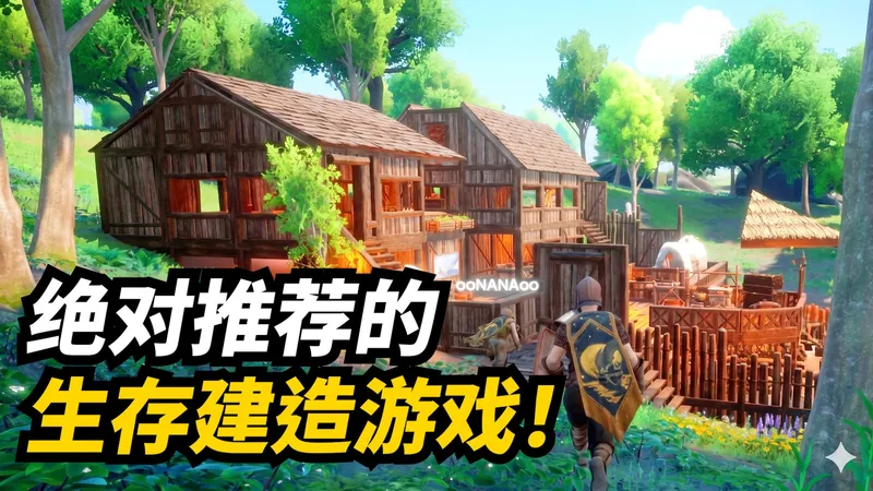 它终于要出中文了! 符文世界:龙之荒野双人试玩详细测评+新手攻略 | 最新生存建造游戏