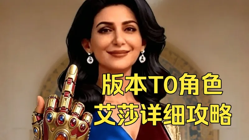 【竞拍之王】绝对焚诀！版本T0角色，艾莎详细攻略！