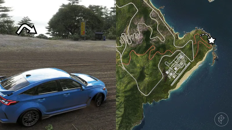 《ForzaHorizon6》全宝藏车辆位置汇总
