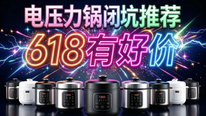 【618好价高压锅】2026电压力锅推荐，避坑测评0涂层/免排气/IH加热/不锈钢/5L，高性价比，租房/父母/厨房好物/以旧换新，选购攻略，怎么买？九阳/美的