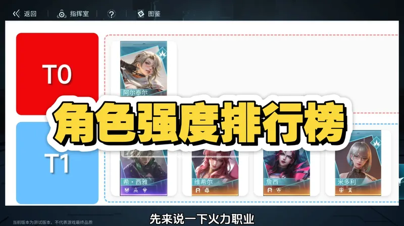 【镭明闪击】角色强度排行榜