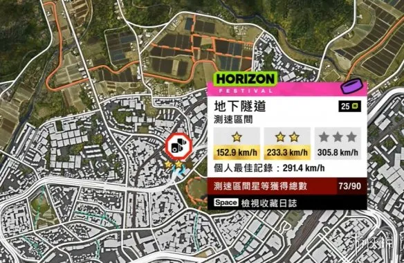 《极限竞速地平线6》测速区间全位置
