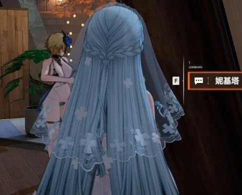 《少女前线2：追放》可露凯婚纱皮肤Bug-头纱滤镜导致角色衣服消失