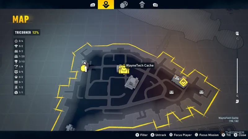 《LegoBatman:LegacyOfTheDarkKnight》韦恩科技缓存全解锁指南