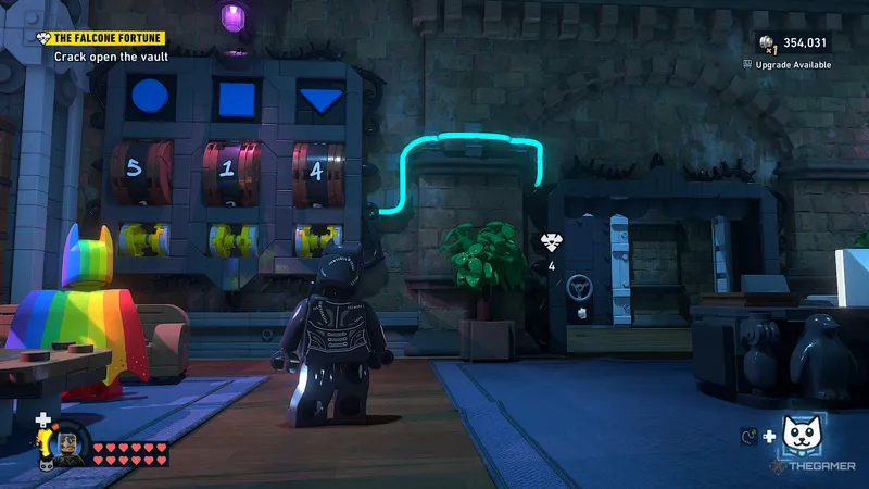 《LegoBatman:LegacyOfTheDarkKnight》法尔科内财宝抢劫谜题全攻略