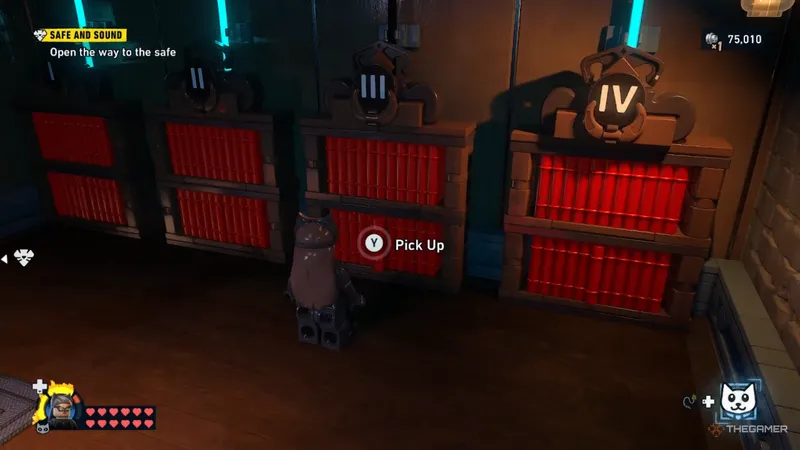 《LegoBatman:LegacyOfTheDarkKnight》法尔科内财宝抢劫谜题全攻略