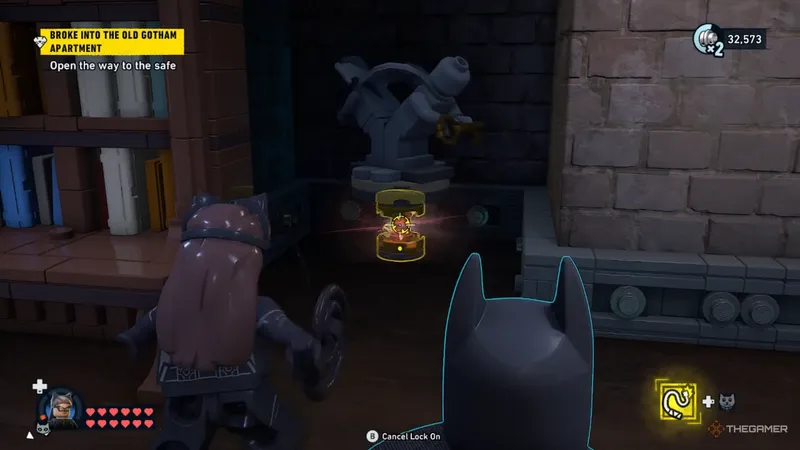 《LegoBatman:LegacyOfTheDarkKnight》法尔科内财宝抢劫谜题全攻略