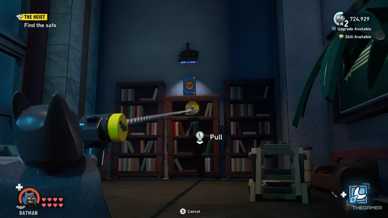 《LegoBatman:LegacyOfTheDarkKnight》法尔科内财宝抢劫谜题全攻略