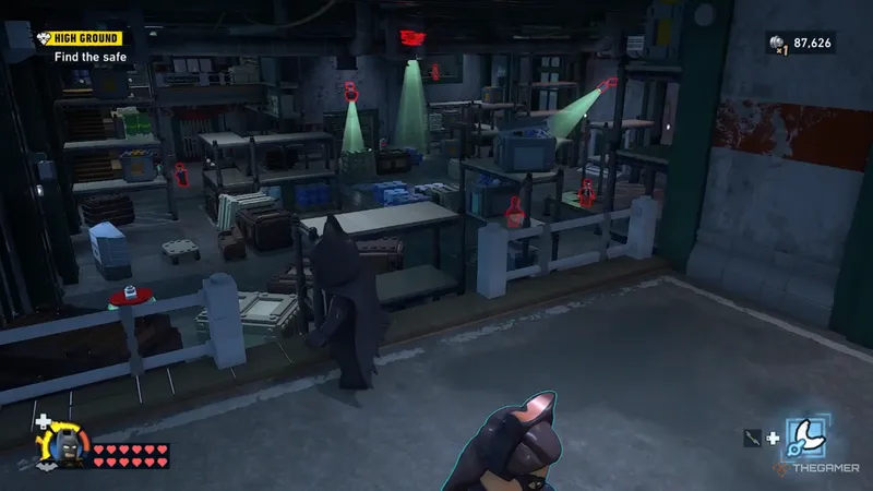 《LegoBatman:LegacyOfTheDarkKnight》法尔科内财宝抢劫谜题全攻略