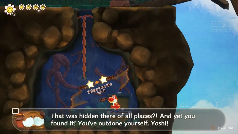 《YoshiAndTheMysteriousBook》虫虫国度笑脸花收集攻略