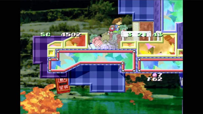 [ps1/nds]海腹川背旬 END5终点F63路线 最难路线之二