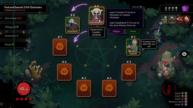 《DemonBluff》卡牌狼人游戏
