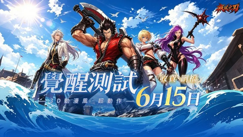 《疾风之刃》港澳台服觉醒测试-6月15日开测