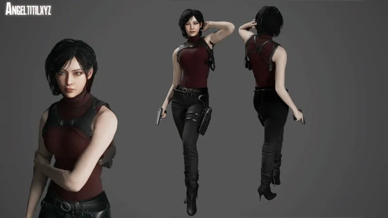 《生化危机9》新Mod发布-艾达王替换格蕾丝角色模型