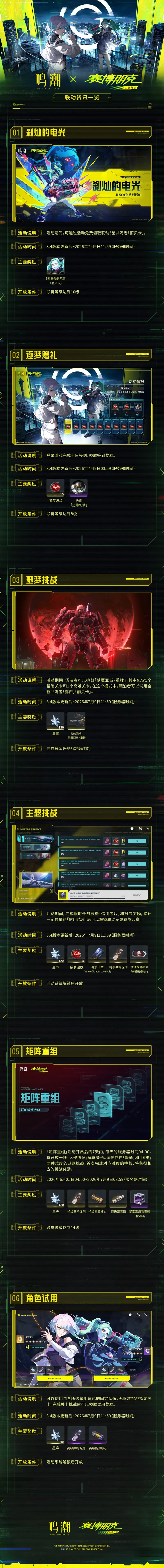 《鸣潮》×《赛博朋克：边缘行者》联动开启