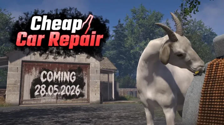 《CheapCarRepair》正式推出-乡村汽车修理店经营模拟游戏