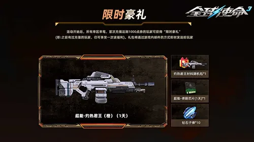 橙武灼热惊天下《全球使命3》神器转盘燃六月-全新活动火热开启