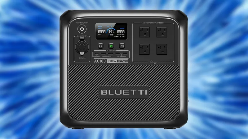 Bluetti户外电源大促-BluettiAC180与AC70磷酸铁锂电源优惠