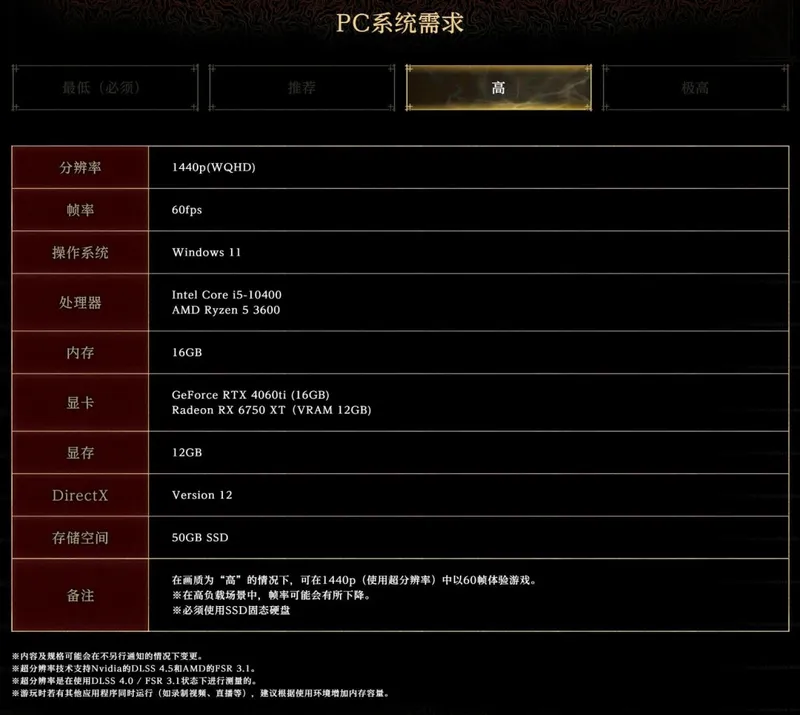 《鬼武者:剑之道》PC与主机配置公开
