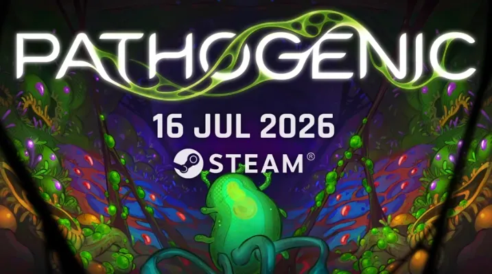 《致病本源》7月16日上线-Steam细胞世界肉鸽射击新作