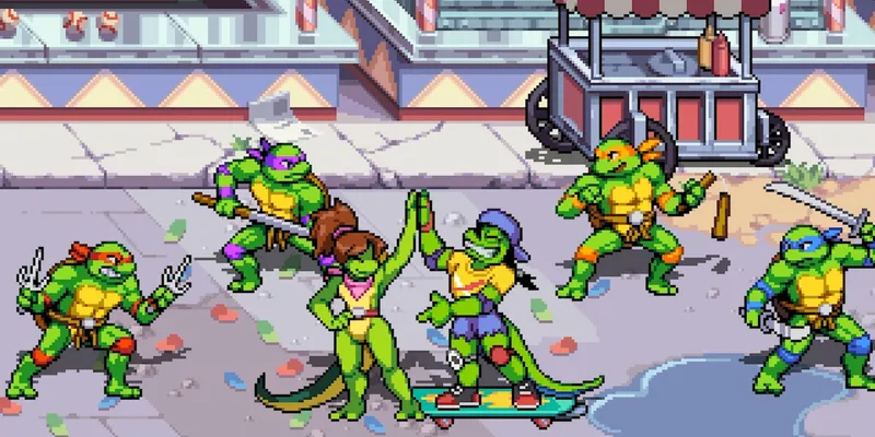 《TMNT-TheLastRonin》玩法解析-区别于《忍者龙剑传4》的坦克忍者神龟