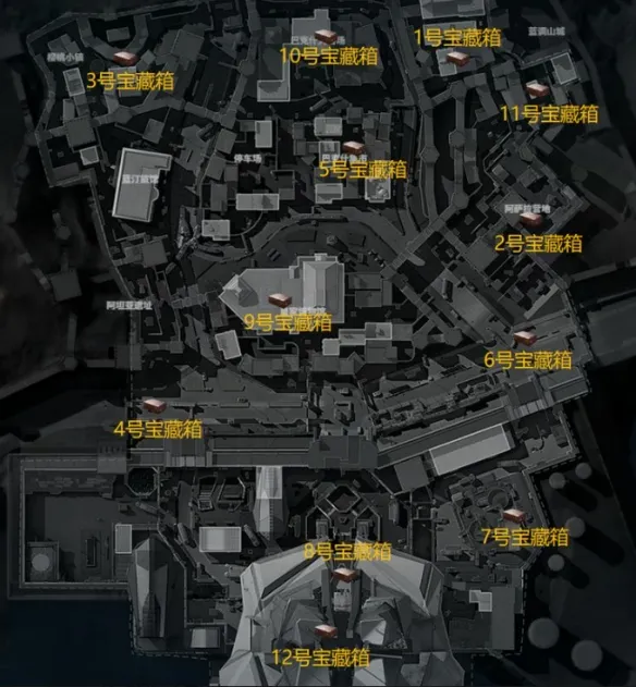 《三角洲行动》宝藏月藏宝图位置详解