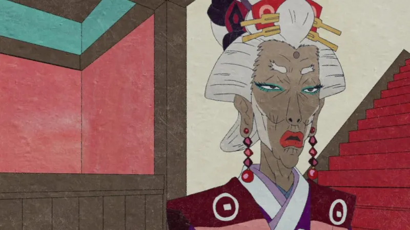 《Mononoke》独特视觉风格与故事魅力-探索日本神话与超自然悬疑