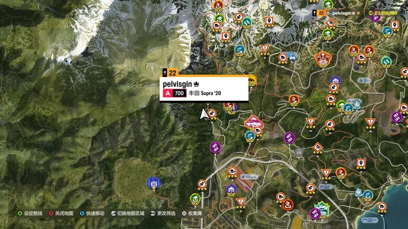 《极限竞速：地平线6》那智瀑布神社照片拍摄位置分享