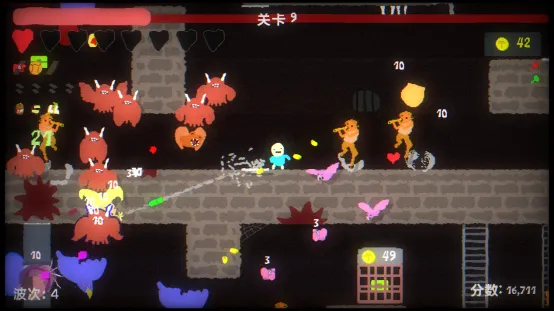 《Nidhogg》团队新作《血地牢》