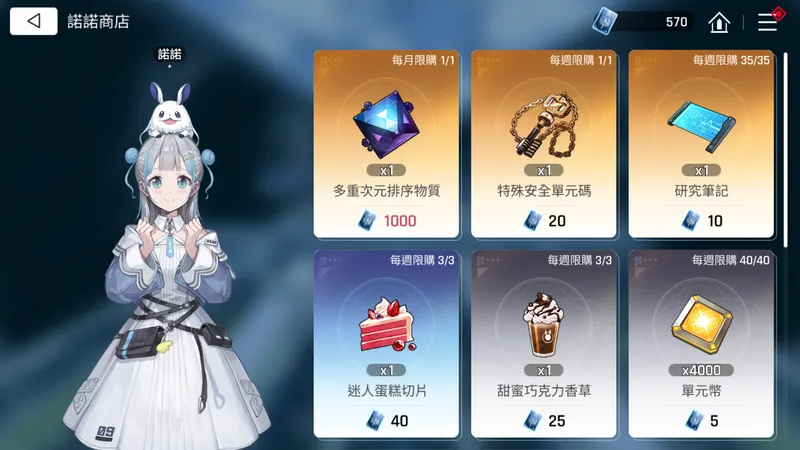 《卡厄斯梦境》诺诺商店兑换建议-前期必买物品详解